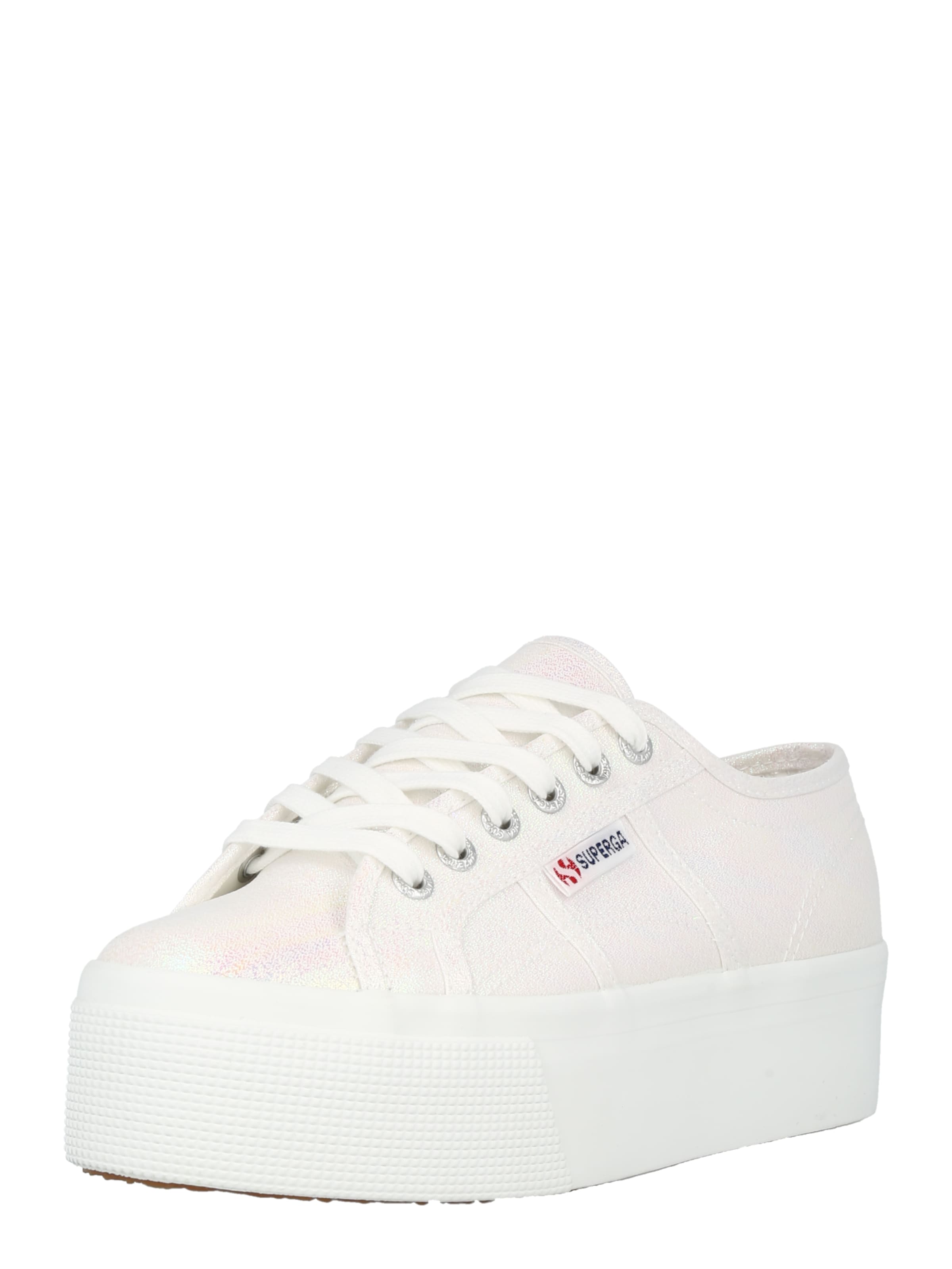 SUPERGA Sneaker  'Lame' in Weiß: Vorderseite