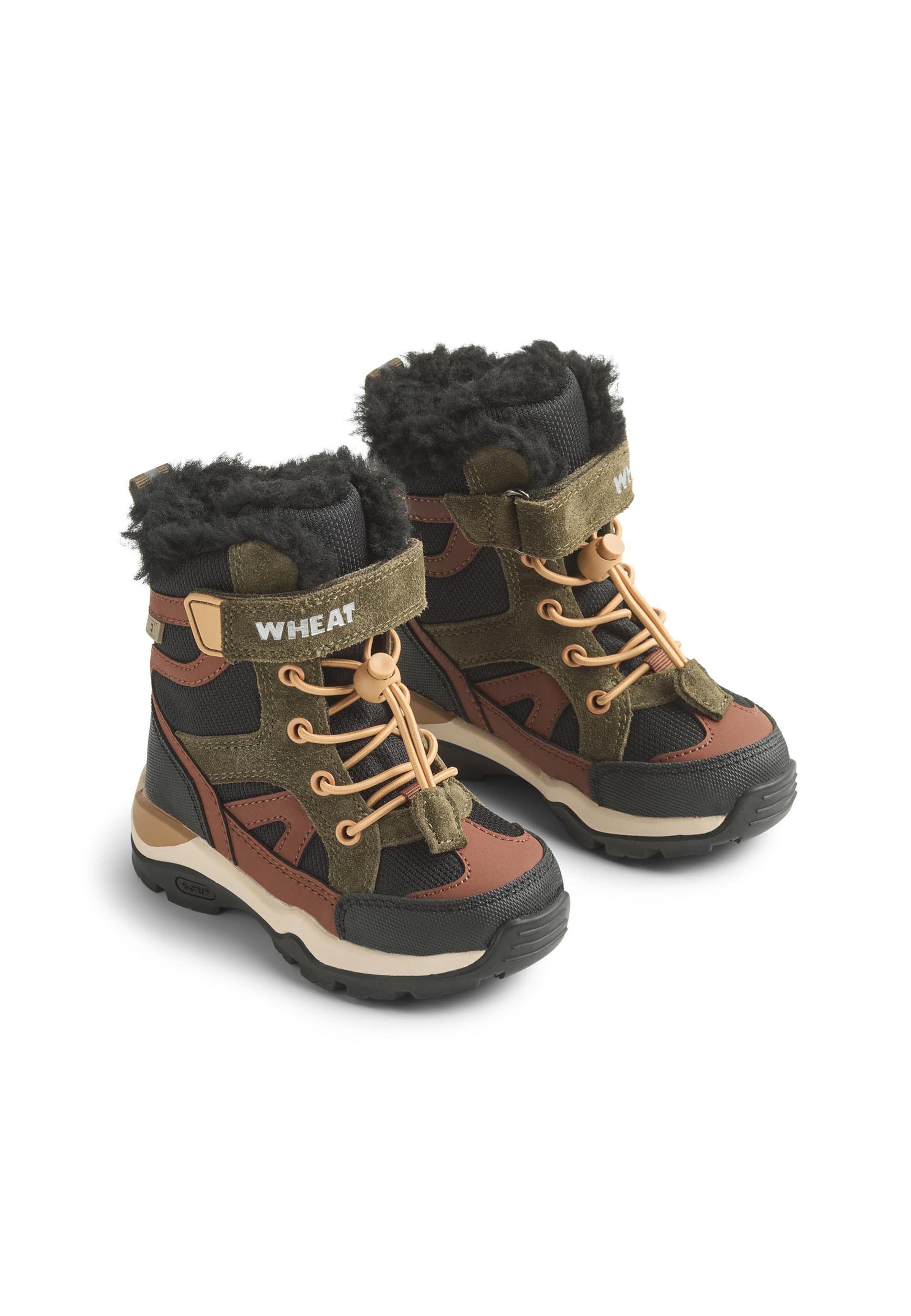 WHEAT - Botas de nieve 'Dixie Tex' en negro