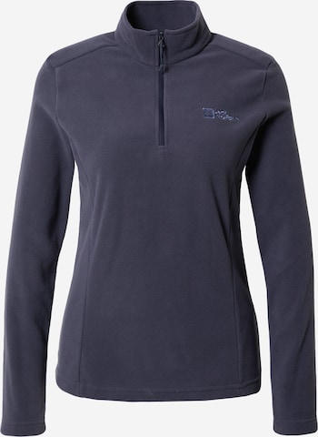 JACK WOLFSKIN - Pullover desportivo 'Taunus' em roxo: frente