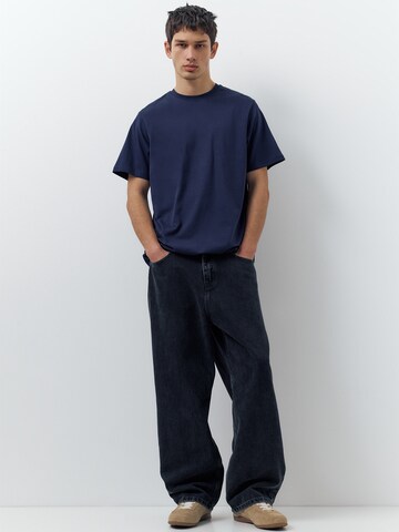 Pull&Bear Shirt in Blue: front