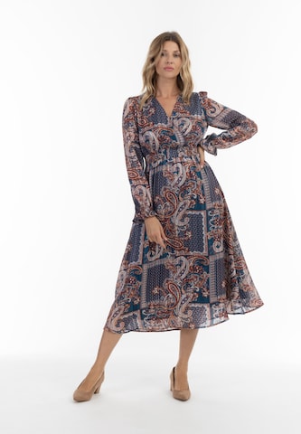 Robe Usha en bleu