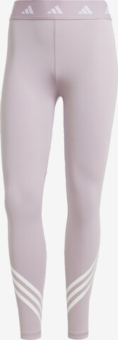 ADIDAS PERFORMANCE Skinny Leggins 'Techfit' in Lila: predná strana