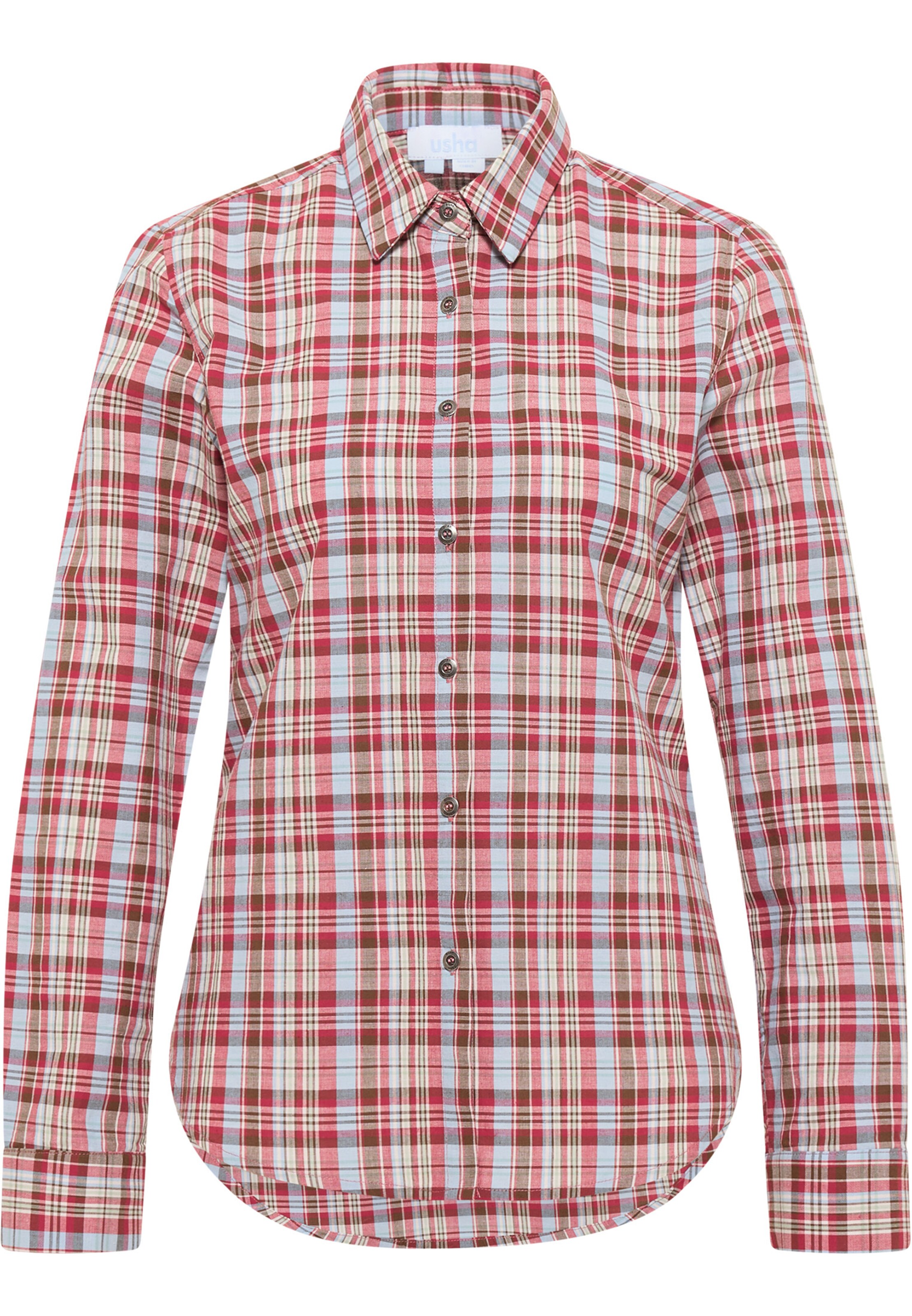 usha BLUE LABEL Blus i röd: framsida