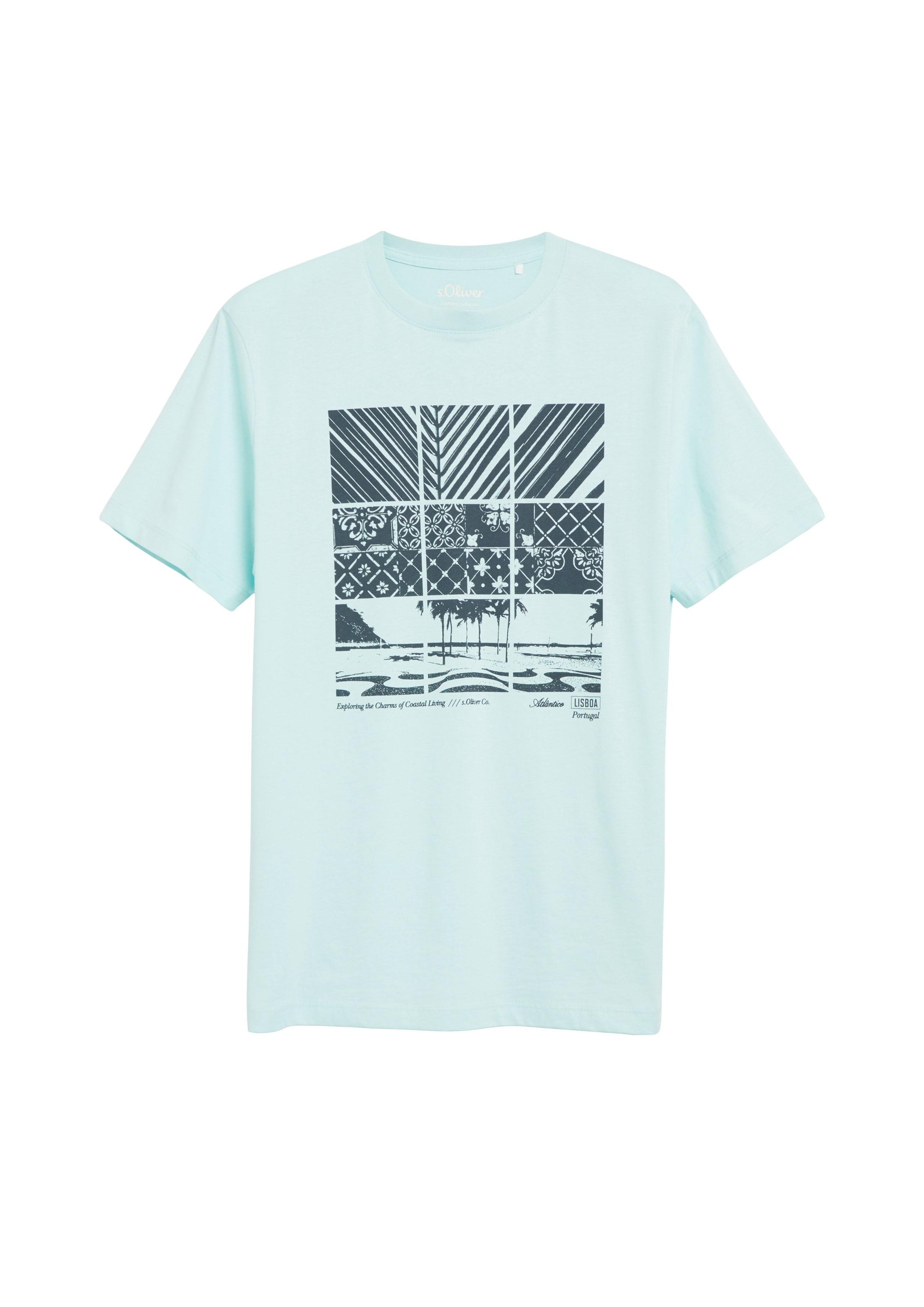s.Oliver Shirt in Blue: front