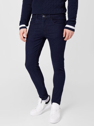 Redefined Rebel Skinny Jeans 'Copenhagen' in Blue: front