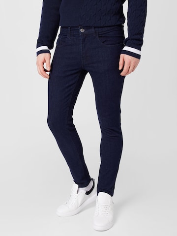 Redefined Rebel Skinny Jeans 'Copenhagen' i blå: framsida