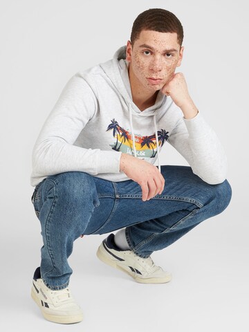 JACK & JONES Sweatshirt 'SUMMER VIBE' in Weiß