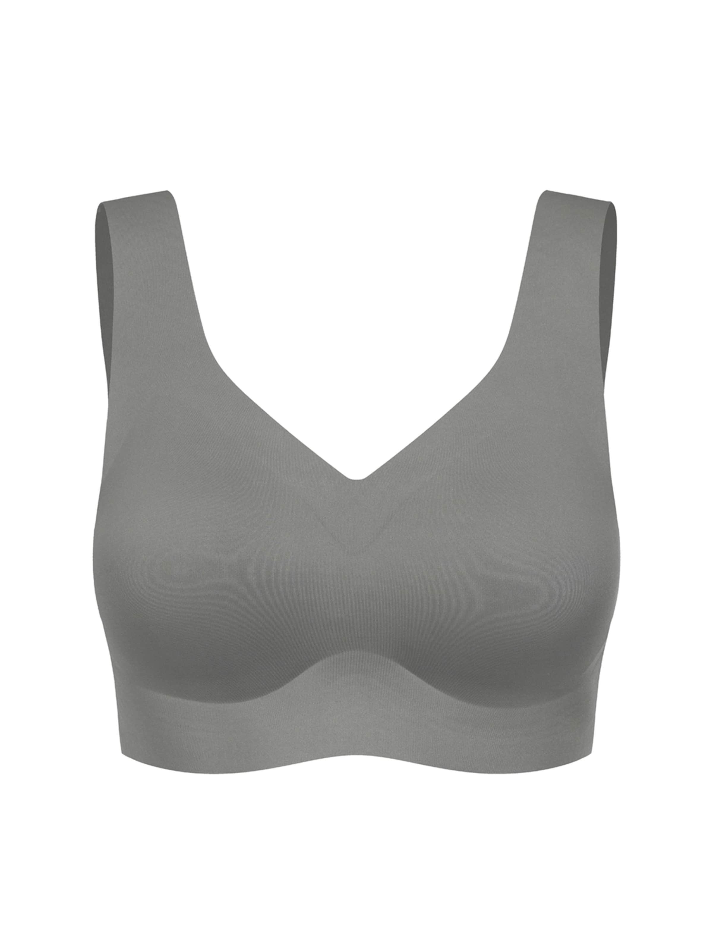 Minimizer 'Comfort Minimizer Back Support BH' di cfab (formerly creamy fabrics) in grigio: frontale