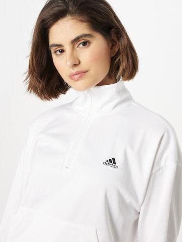 ADIDAS SPORTSWEAR Αθλητική μπλούζα φούτερ 'Aeroready ' σε λευκό
