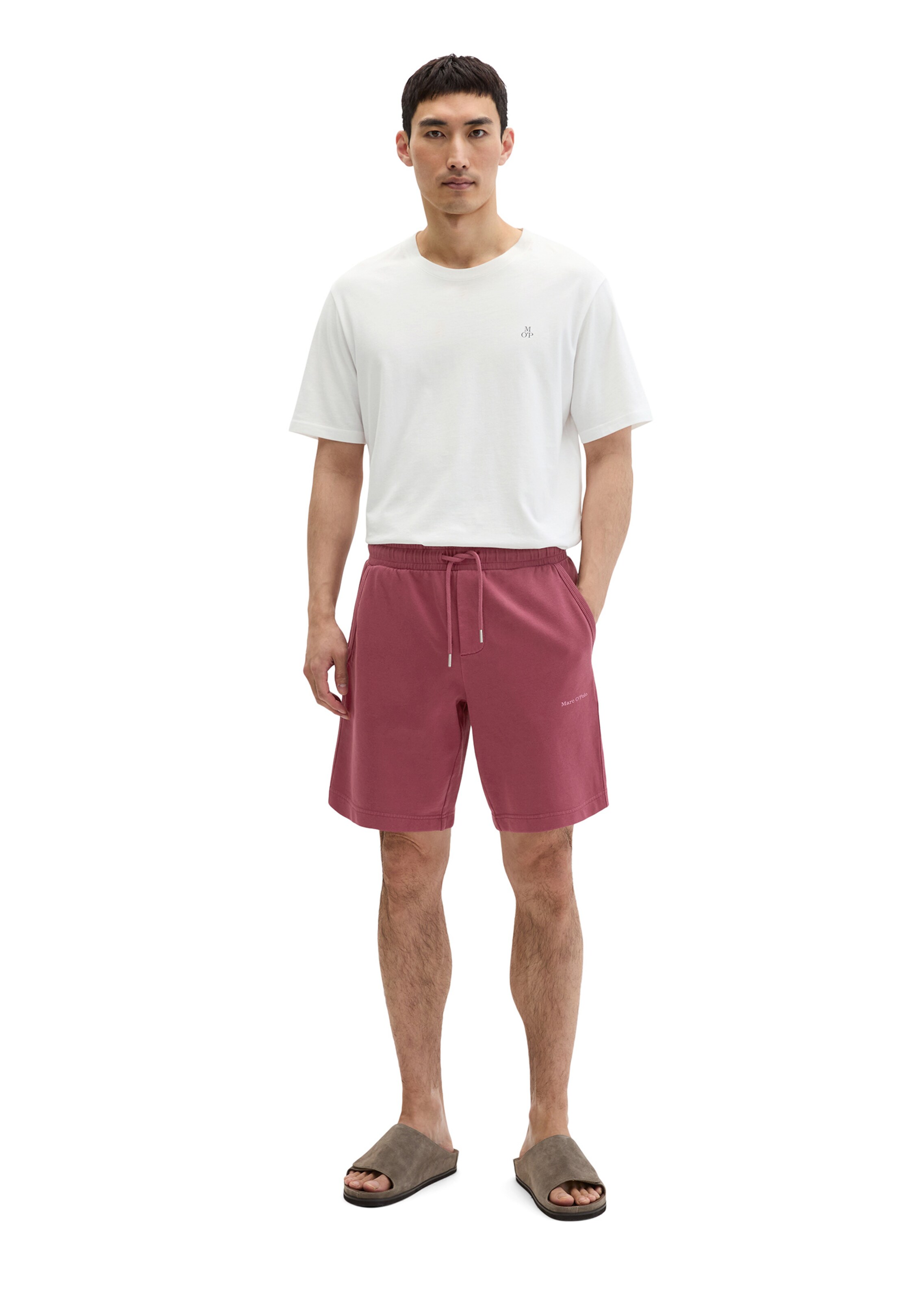 Regular Pantalon Marc O'Polo en rouge : devant