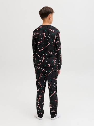 Jack & Jones Junior Pajamas 'JACTristan' in Black