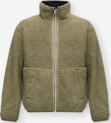 K-Way - Chaqueta polar 'Pascal' en verde: frente