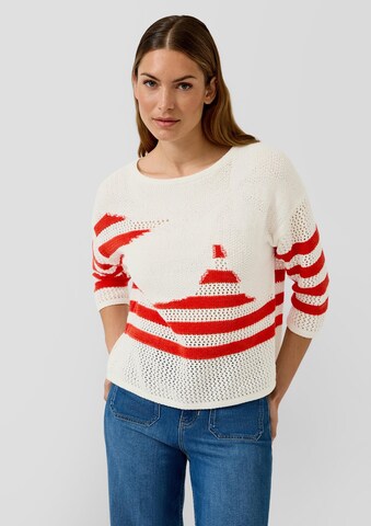 s.Oliver Pullover in Rot: Vorderseite