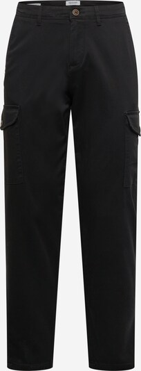 JACK & JONES Pantalon cargo 'OLLIE BOWIE' en noir, Vue avec produit