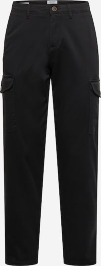 JACK & JONES Pantalon cargo 'OLLIE BOWIE' en noir, Vue avec produit