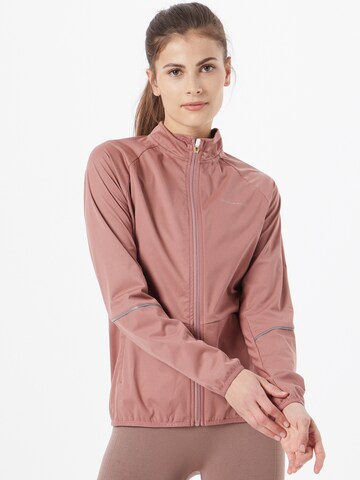 ENDURANCE Athletic Jacket 'Elving' in Red: front