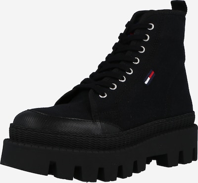 kék / piros / fekete / fehér Tommy Jeans Fűzős rövid szárú csizmák, Termék nézet