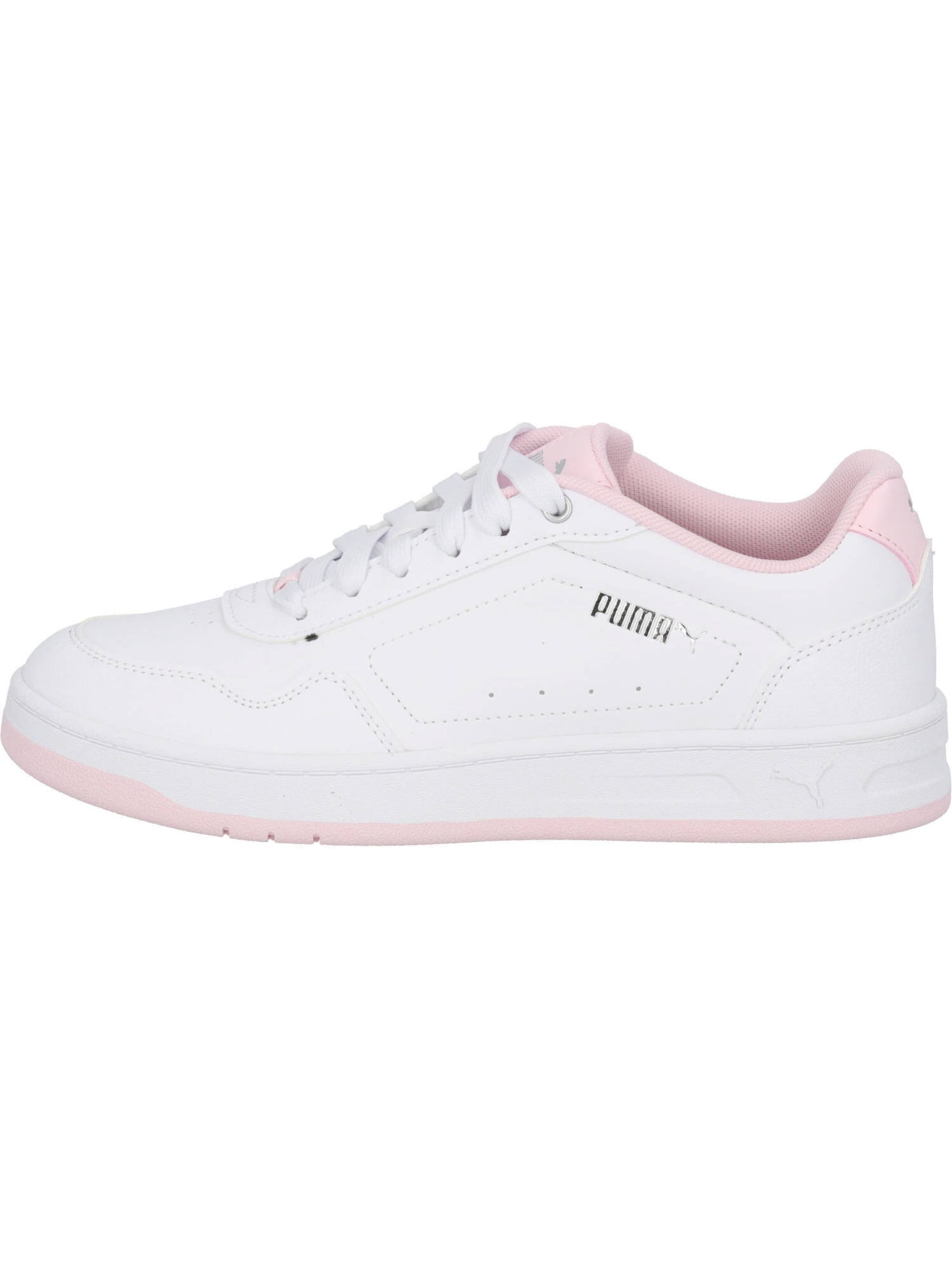 Baskets basses 'Court Classy' PUMA en blanc : devant