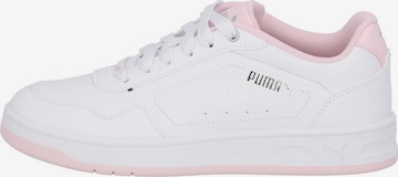Baskets basses 'Court Classy' PUMA en blanc : devant