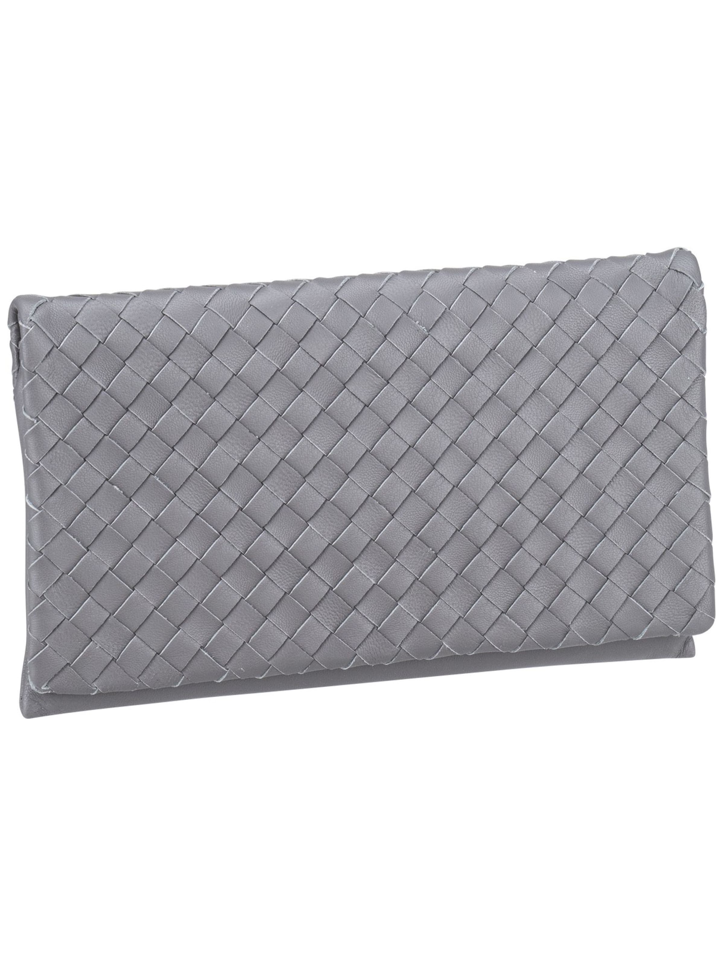 ABRO Clutch in Grau: Vorderseite
