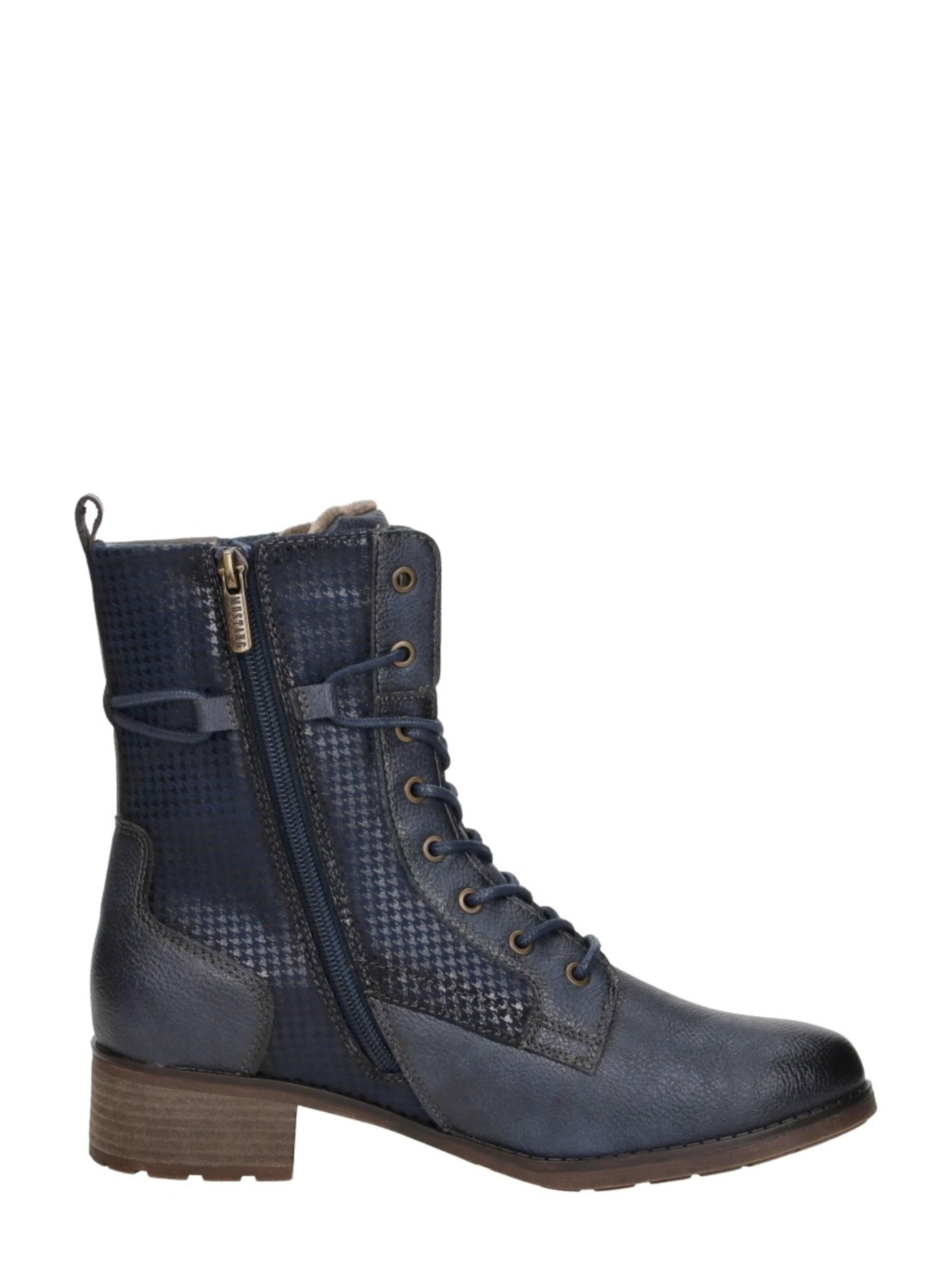 Stivaletto stringato di MUSTANG in blu