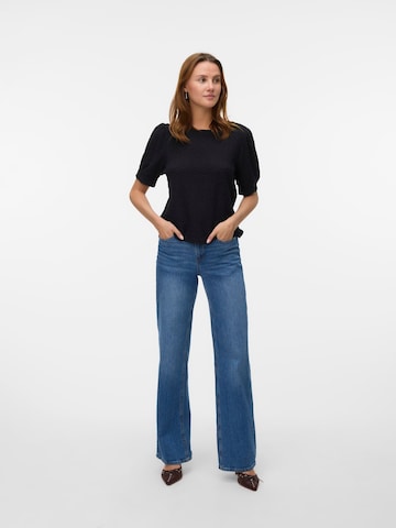 VERO MODA - Camiseta 'VMFlower' en negro