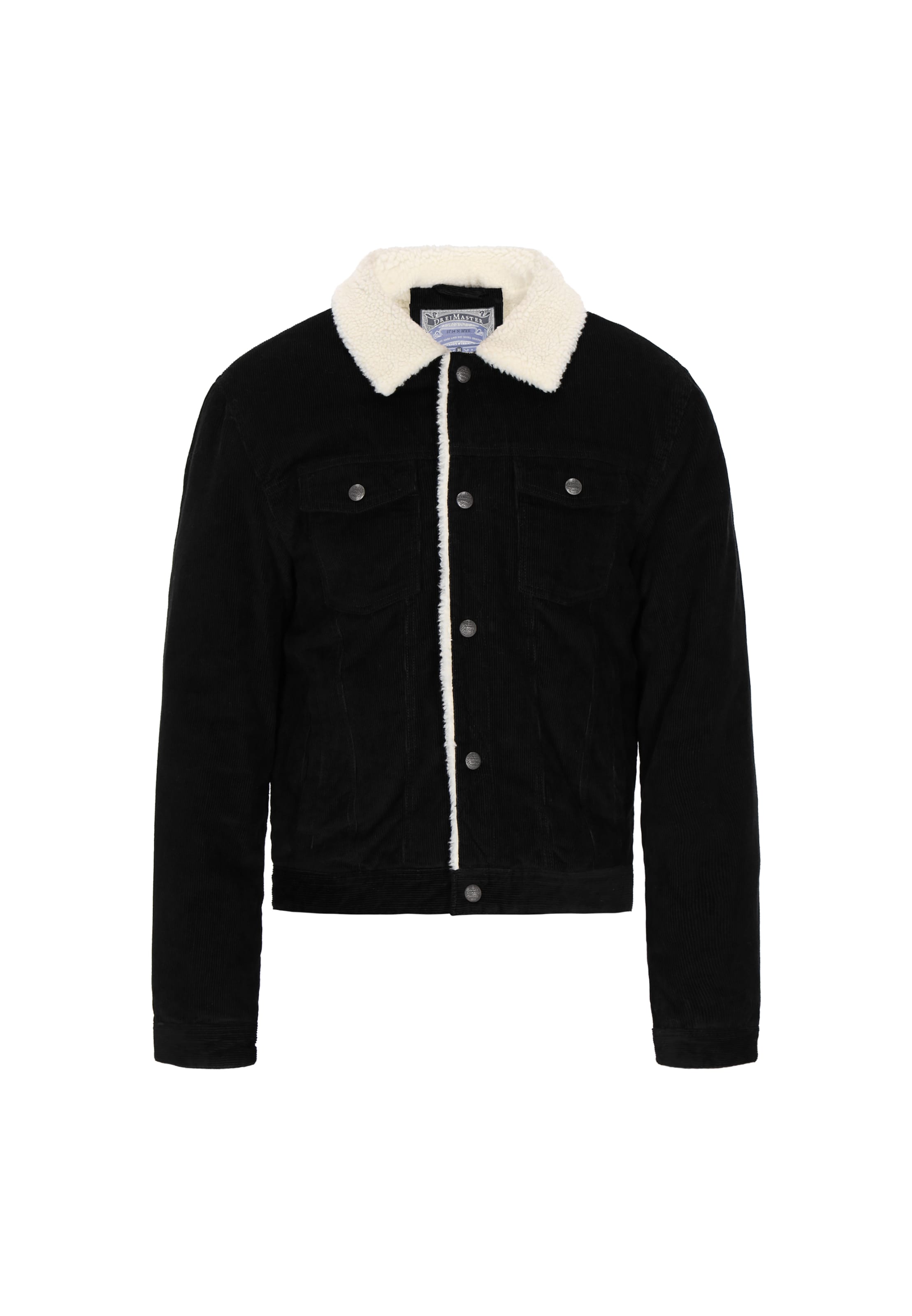 DreiMaster Vintage Kevad-sügisjope 'Vintage', värv must: eest vaates