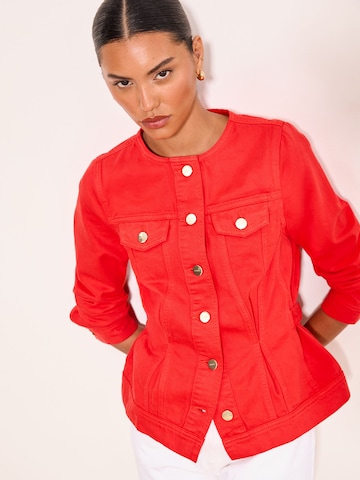 Lipsy Between-Season Jacket in Red