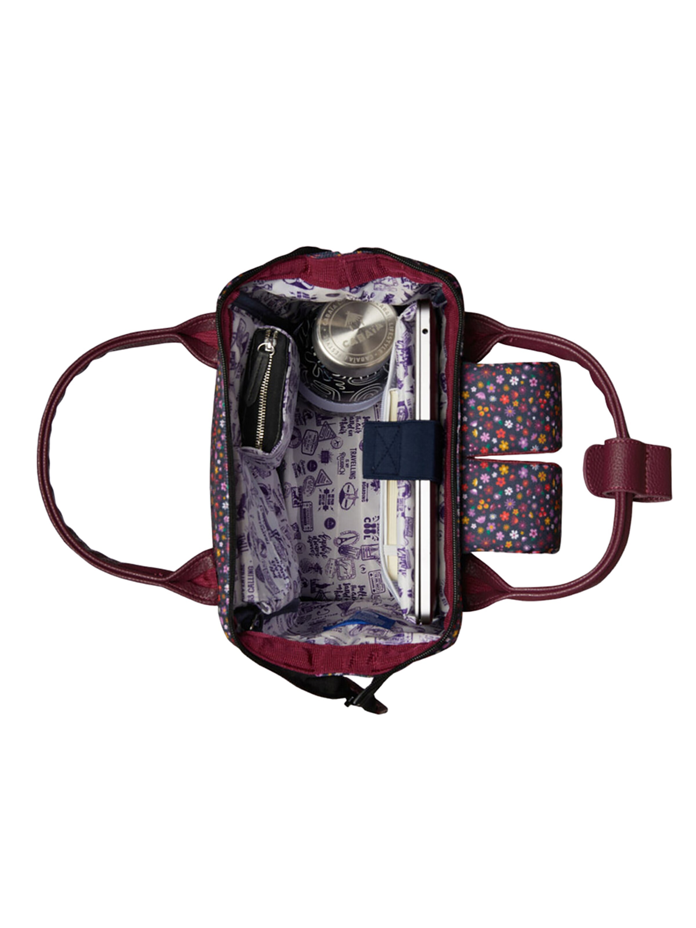Cabaia Rucksack 'Lausanne S'‌‌‌‌‌‌‌‌ in Mischfarben
