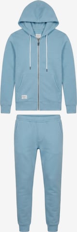 Survêtement Ombre en bleu : devant