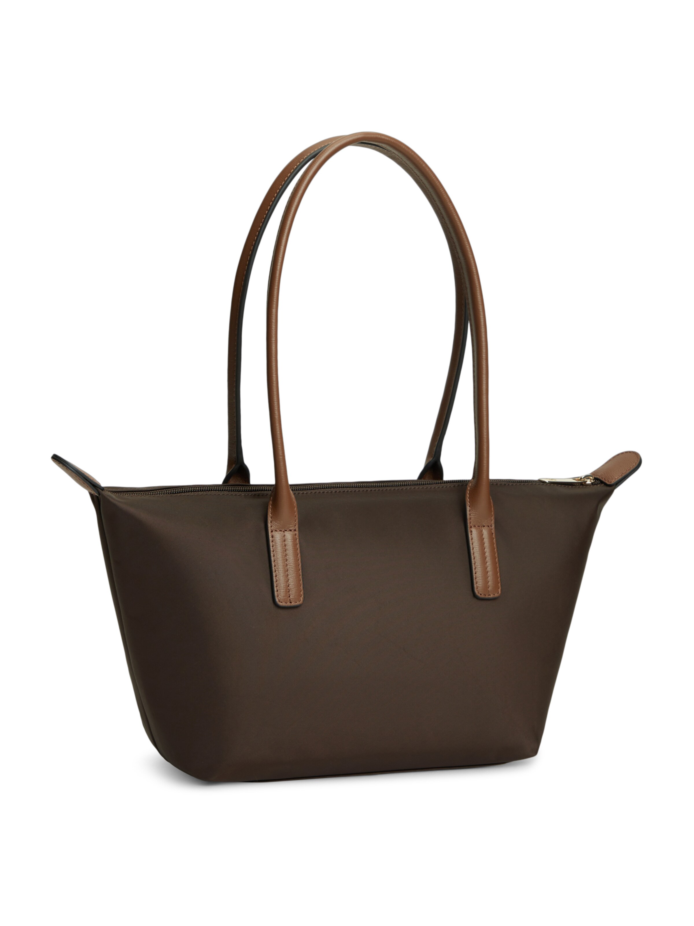 TOMMY HILFIGER Schoudertas 'Popette' in Bruin