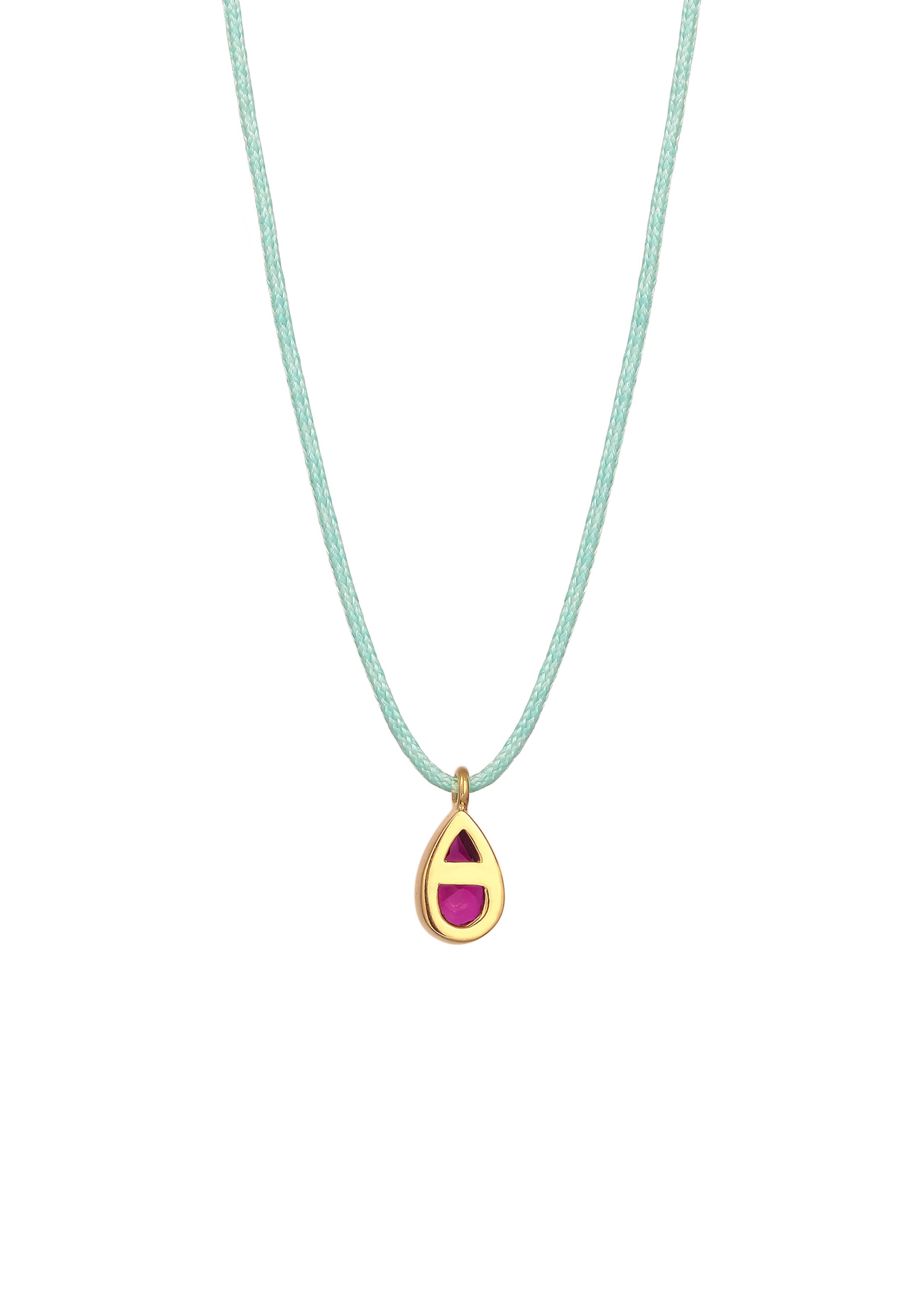 ELLI Necklace 'Tropfen' in Pink