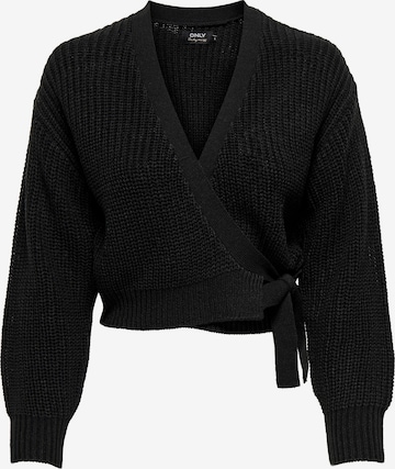ONLY Knit Cardigan 'Breda' in Black: front
