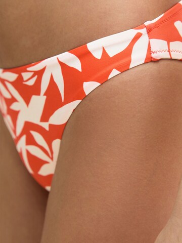 Marc O'Polo Bikini-Hose ' Firecracker Floral ' in Orange