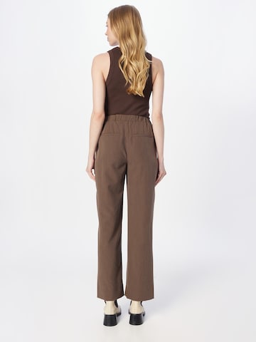 MSCH COPENHAGEN Regular Pants 'Kalaya' in Brown