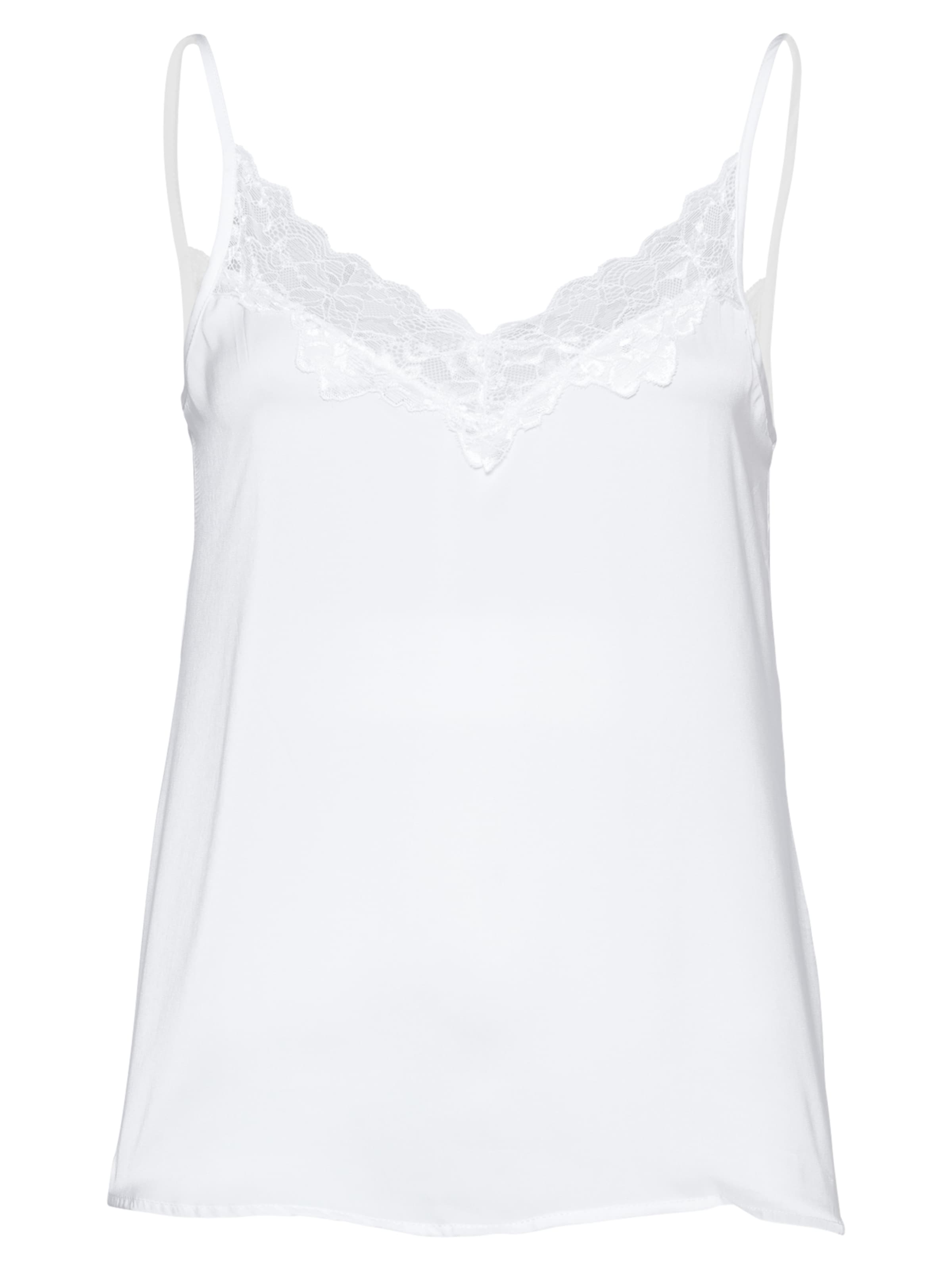 JDY Top 'APPA' in White: front