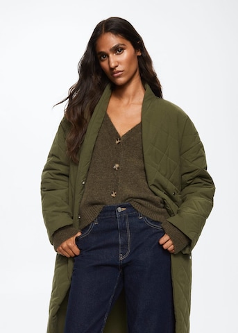 Manteau d’hiver 'Verdure' MANGO en vert