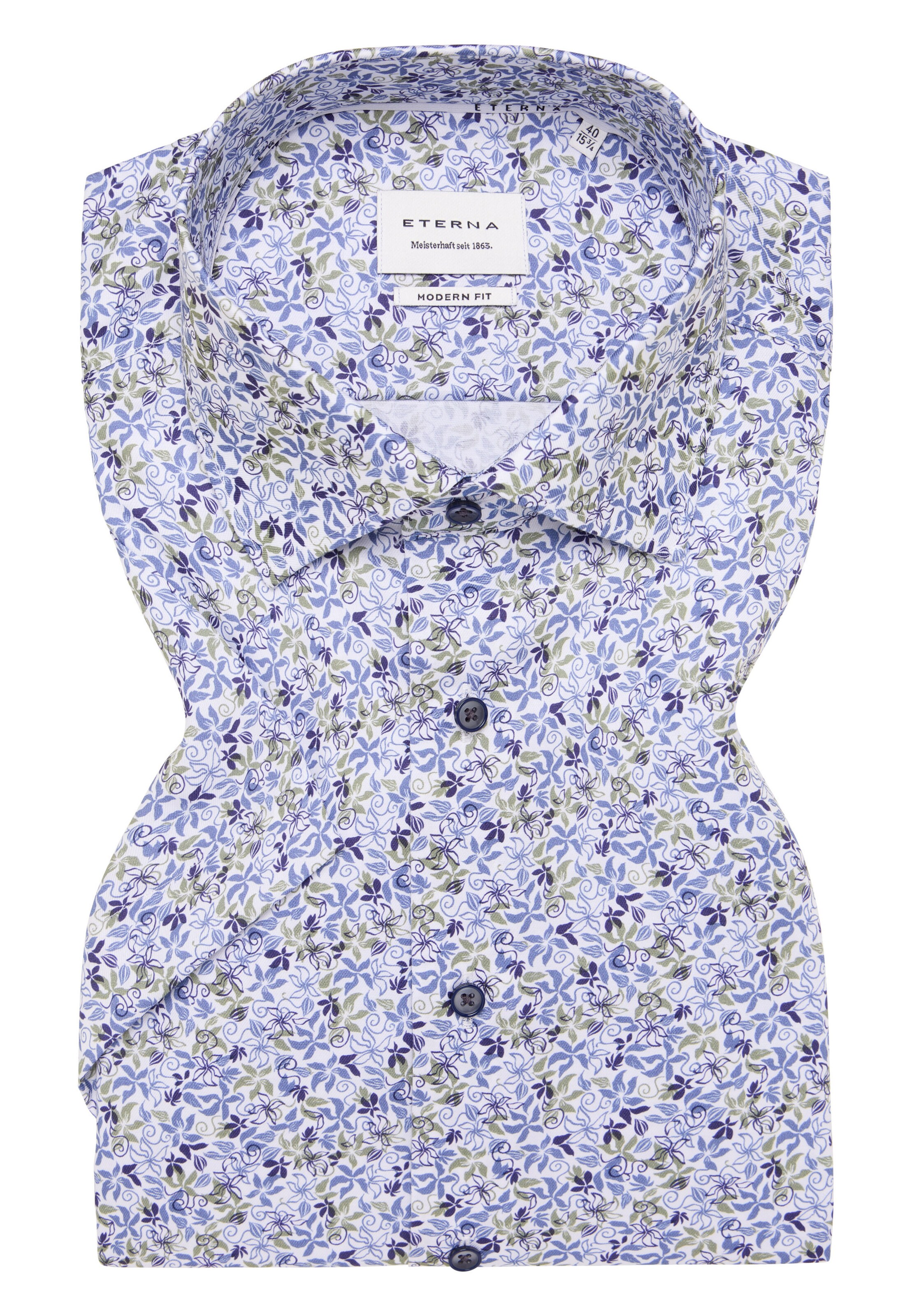 ETERNA Regular fit Zakelijk overhemd in Wit