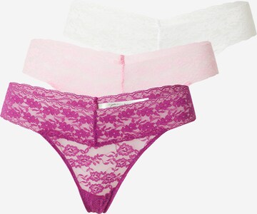 Lindex String in Pink: front