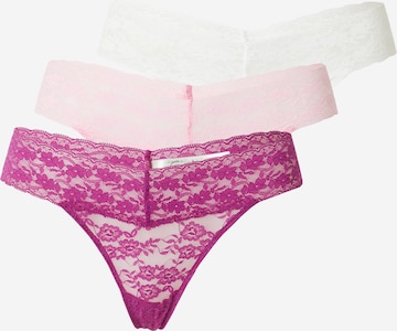 Lindex String in Roze: voorkant