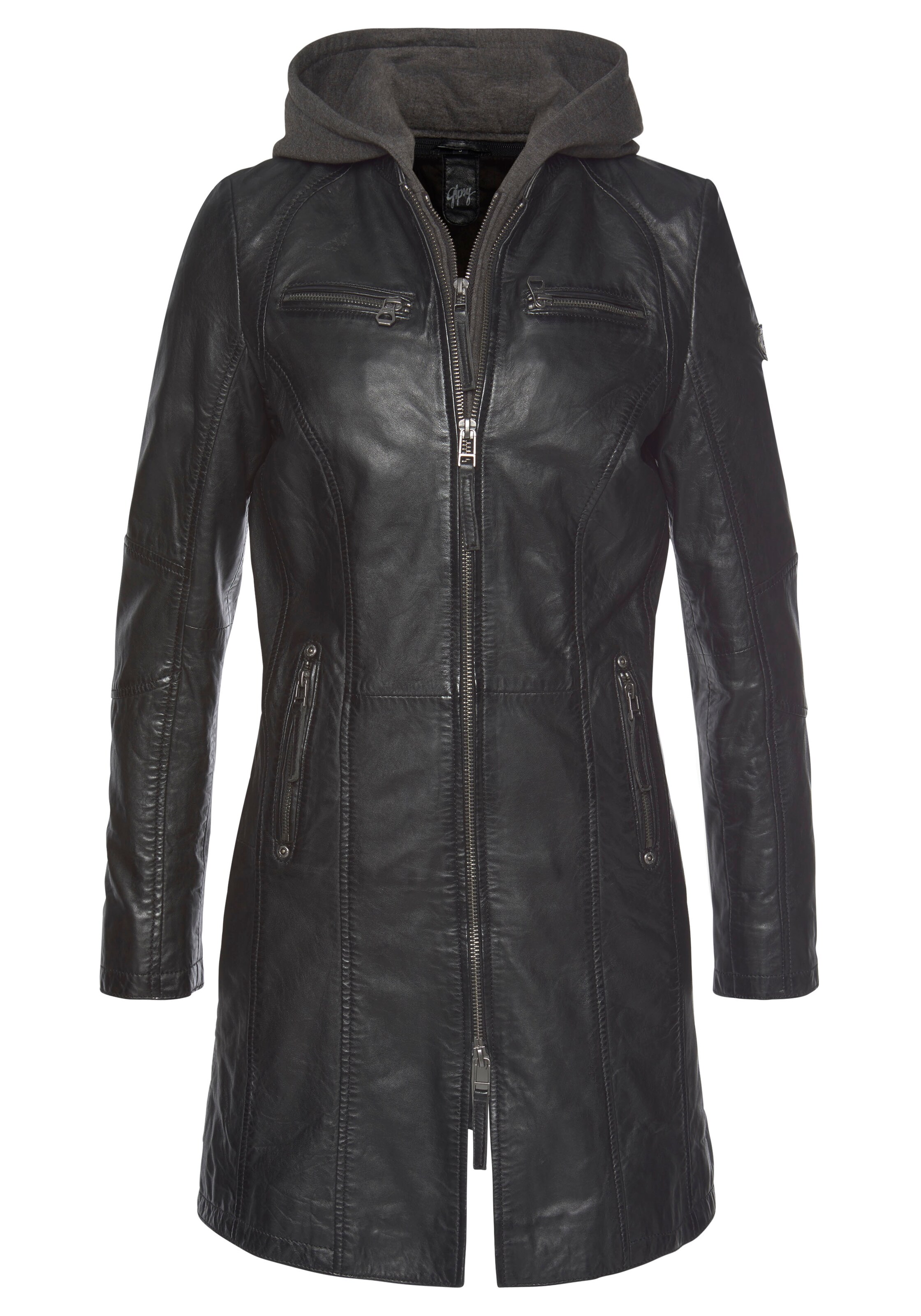 Gipsy by Mauritius Between-Seasons Coat in Black