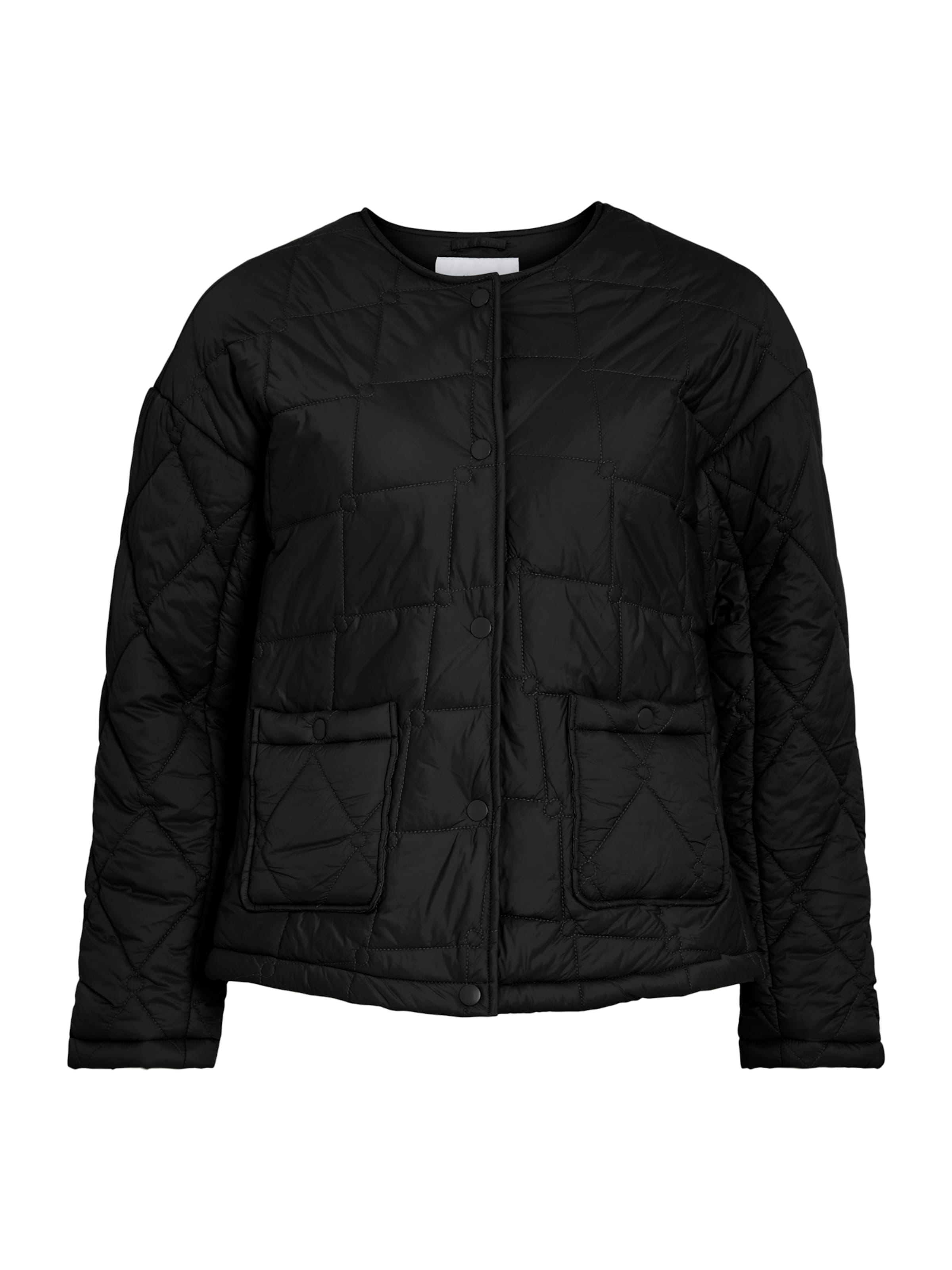 Geacă de primăvară-toamnă de la VILA pe negru: față