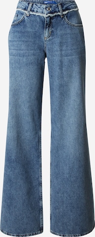 KARL LAGERFELD JEANS Lużny krój Jeansy w kolorze niebieski: przód