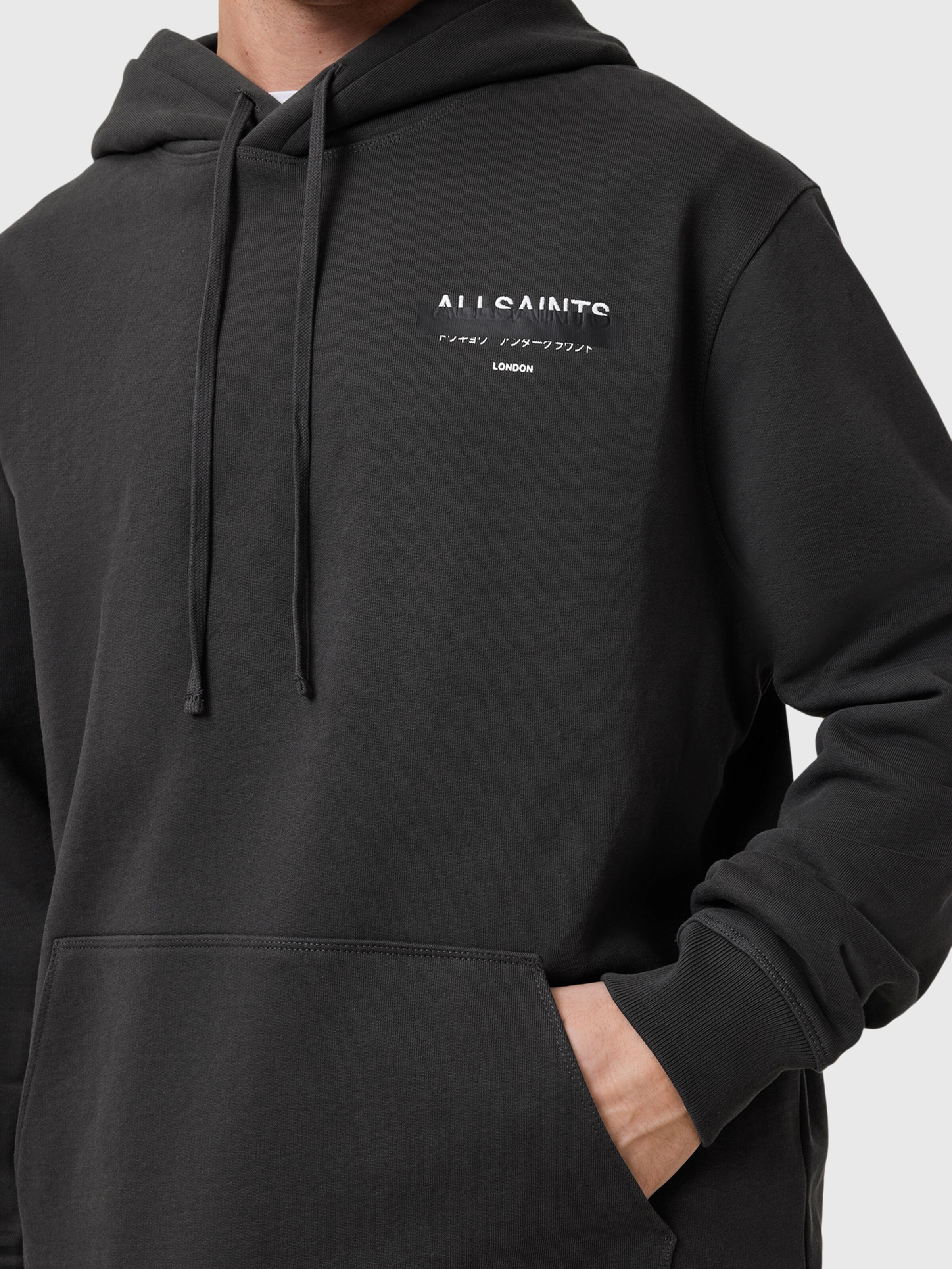 AllSaints - Underground Oth - Sweat à capuche - Noir | ASOS