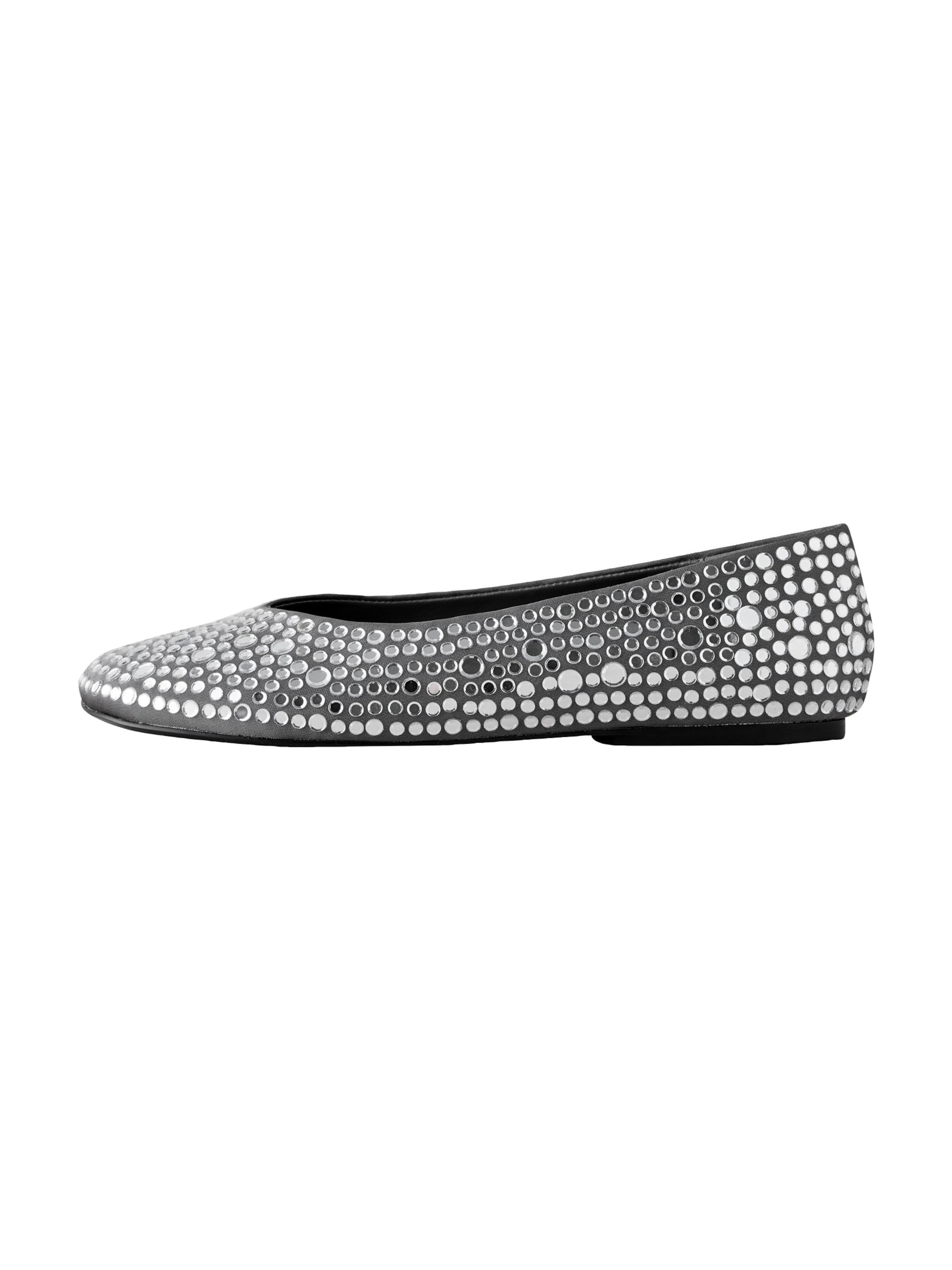 Ballerines 'Forever Comfort' Next en argent : devant