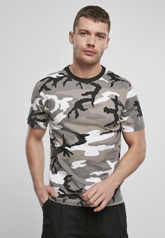 T-Shirt Brandit en gris : devant