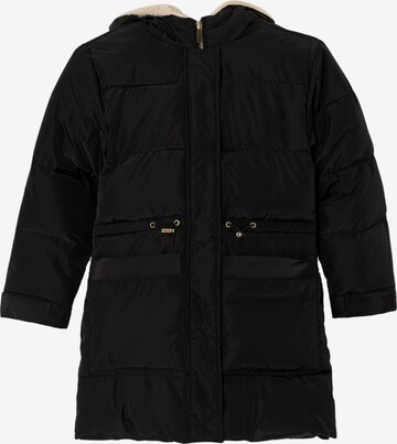 DeFacto Winter Jacket in Black: front
