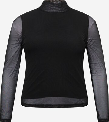 Vero Moda Curve Tričko 'GIGI' – černá: přední strana