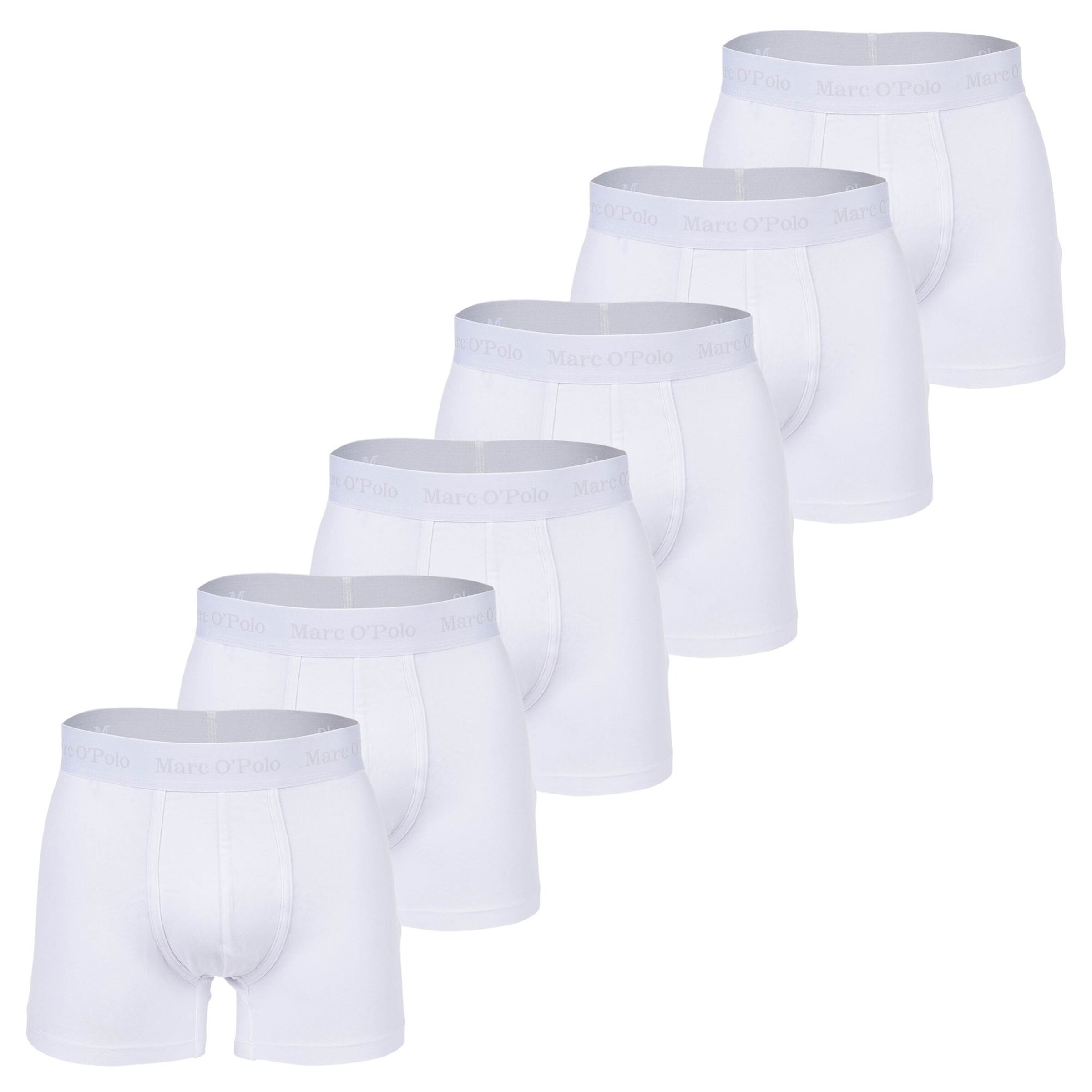 Marc O'Polo Boxerky – bílá: přední strana