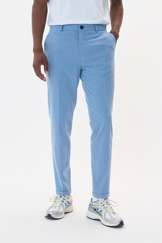 Matinique Slimfit Hose 'Liam' in Blau: Vorderseite